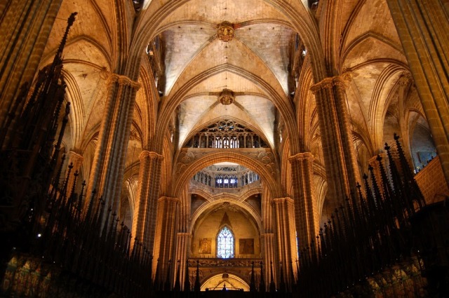 Catedral de Santa Eulalia, Barcelona. Fotografía: www.sitiosturisticos.com 